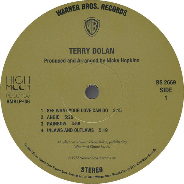Terry Dolan ~ Terry Dolan (Vinyl) - Djungel & Jazz