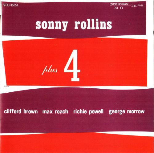 Sonny Rollins ~ Plus 4 (Vinyl) - Djungel & Jazz