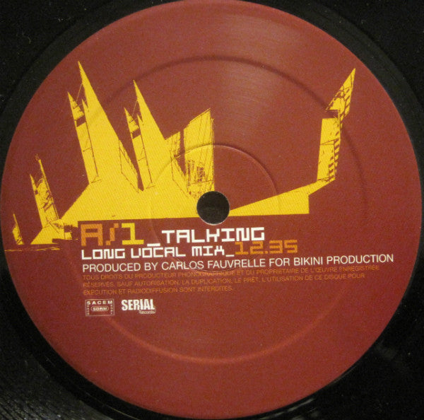 Carlos Fauvrelle : Talking (12")