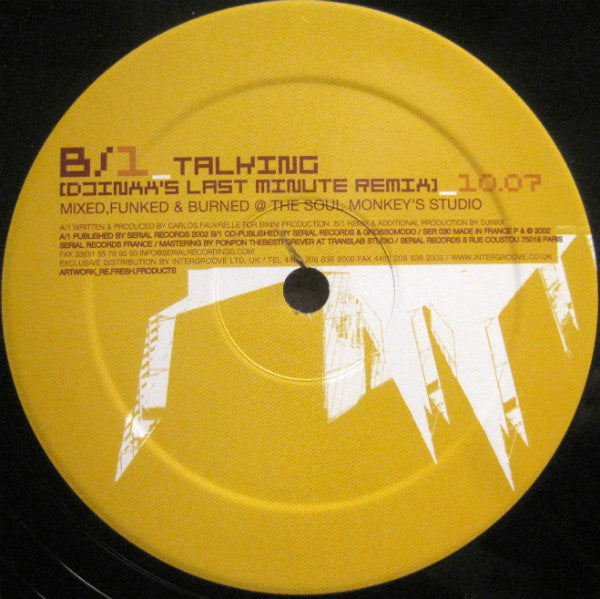 Carlos Fauvrelle : Talking (12")