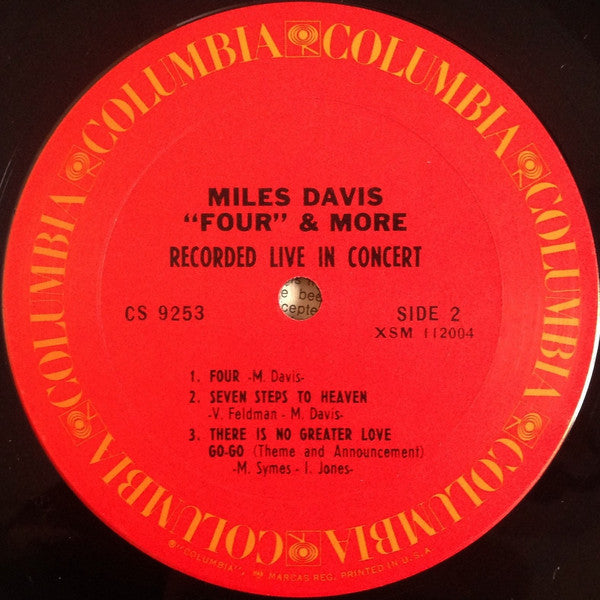 Miles Davis ~ 'Four' & More - Recorded Live In Concert (Vinyl) - Djungel & Jazz