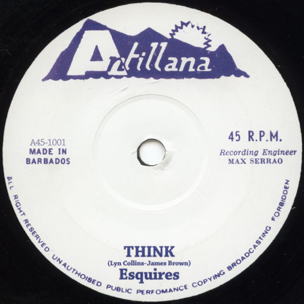 Esquires Now / Malcolm's Locks : Think / Get Up Stand Up (7", Unofficial)