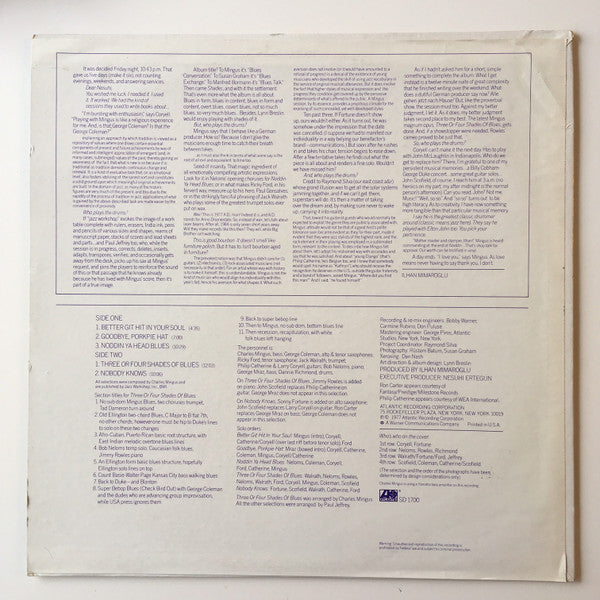Charles Mingus ~ Three Or Four Shades Of Blues (Vinyl) - Djungel & Jazz