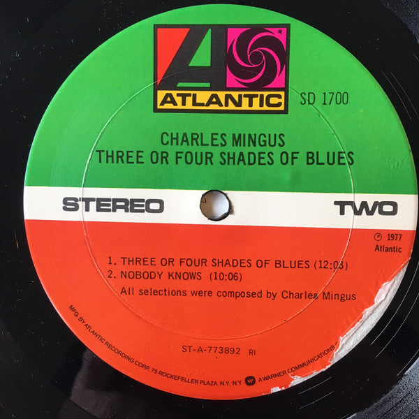 Charles Mingus ~ Three Or Four Shades Of Blues (Vinyl) - Djungel & Jazz