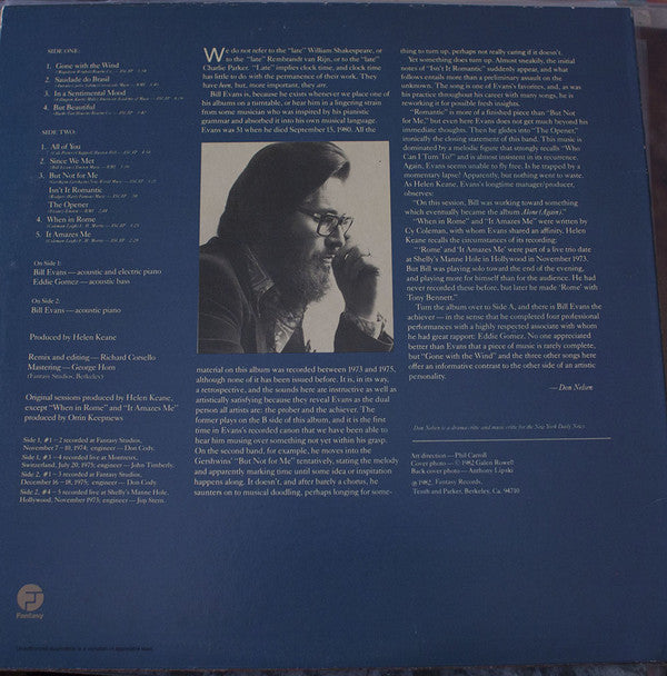 Bill Evans ~ Eloquence (Vinyl) - Djungel & Jazz
