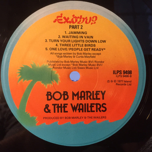 Bob Marley & The Wailers ~ Exodus (Vinyl) - Djungel & Jazz