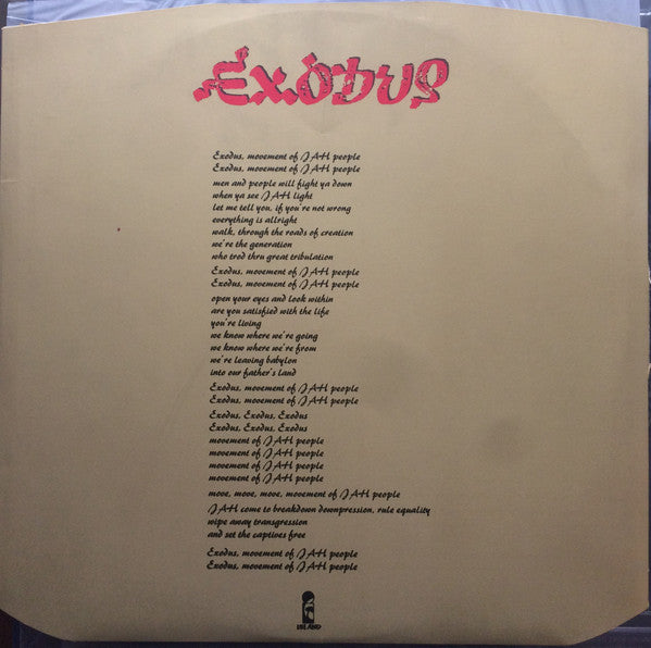 Bob Marley & The Wailers ~ Exodus (Vinyl) - Djungel & Jazz