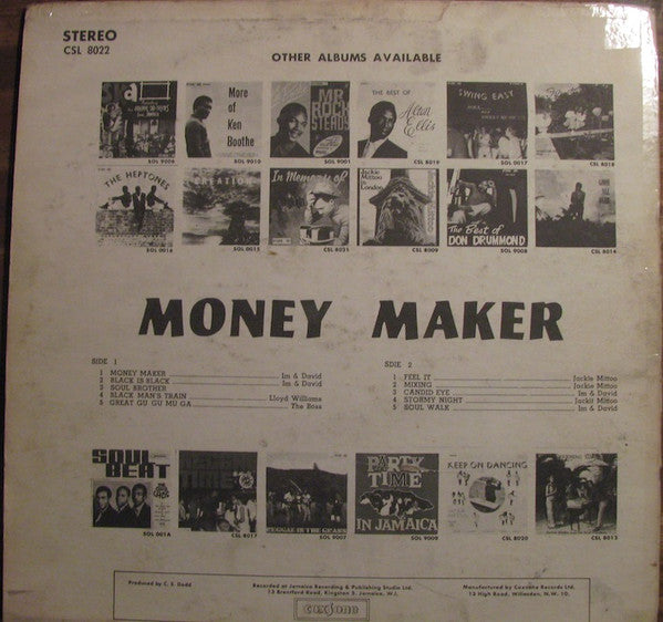Various ~ Money Maker (Vinyl) - Djungel & Jazz