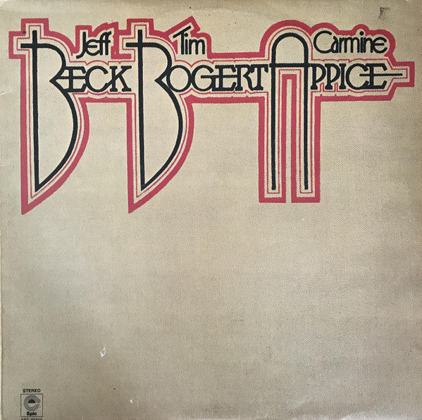 Beck, Bogert & Appice ~ Beck, Bogert & Appice (Vinyl) - Djungel & Jazz