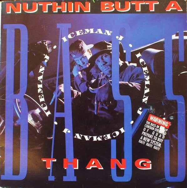 Iceman J* : Nuthin Butt A Bass Thang (LP, Album)