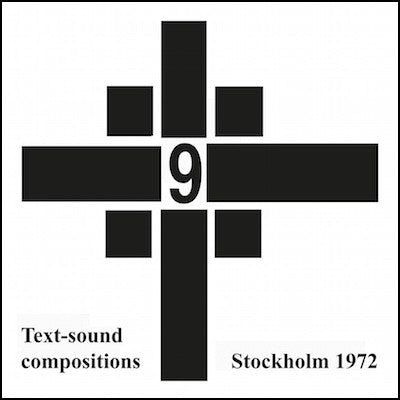 Various : Text-Sound Compositions 9: Stockholm 1972 (LP, Comp)