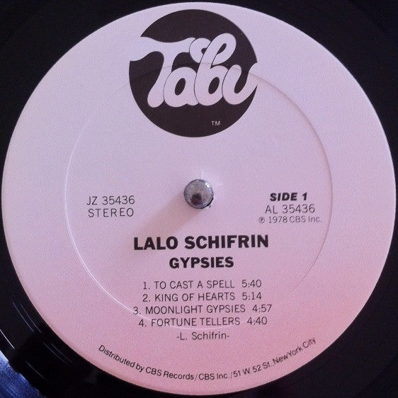 Lalo Schifrin ~ Gypsies (Vinyl) - Djungel & Jazz