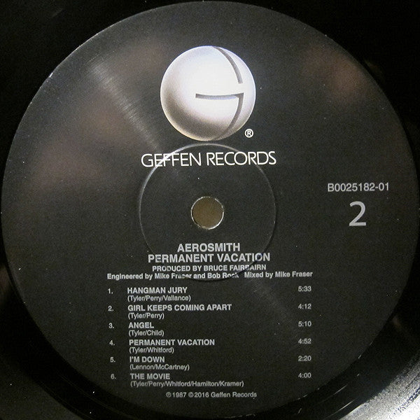 Aerosmith ~ Permanent Vacation (Vinyl) - Djungel & Jazz