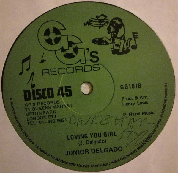 Yellowman / Junior Delgado : How To Keep A Dance / Loving You Girl (12")