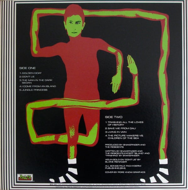 Snakefinger ~ Greener Postures (Vinyl) - Djungel & Jazz