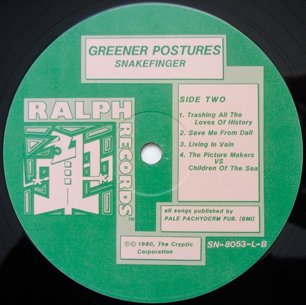 Snakefinger ~ Greener Postures (Vinyl) - Djungel & Jazz