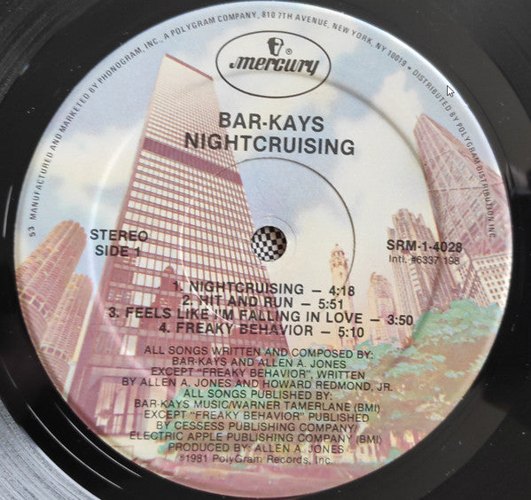 Bar-Kays : Nightcruising (LP, Album, 53 )