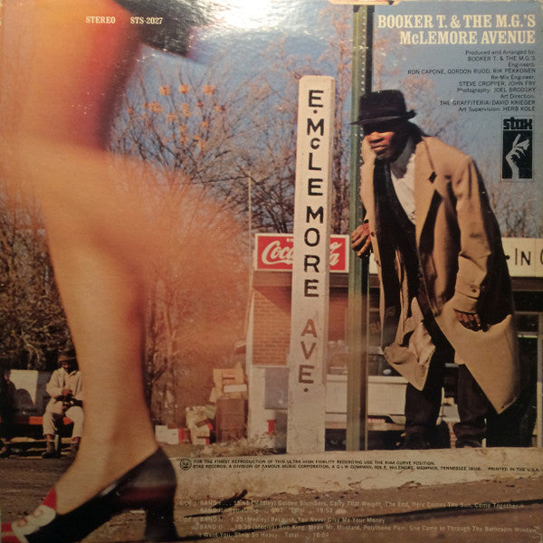 Booker T. & The M.G.'s ~ McLemore Avenue (Vinyl) - Djungel & Jazz