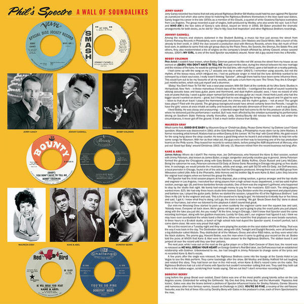 Various ~ Phil's Spectre - A Wall Of Soundalikes (Vinyl) - Djungel & Jazz