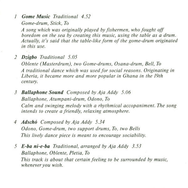 Aja Addy ~ Power And Patience (Vinyl) - Djungel & Jazz