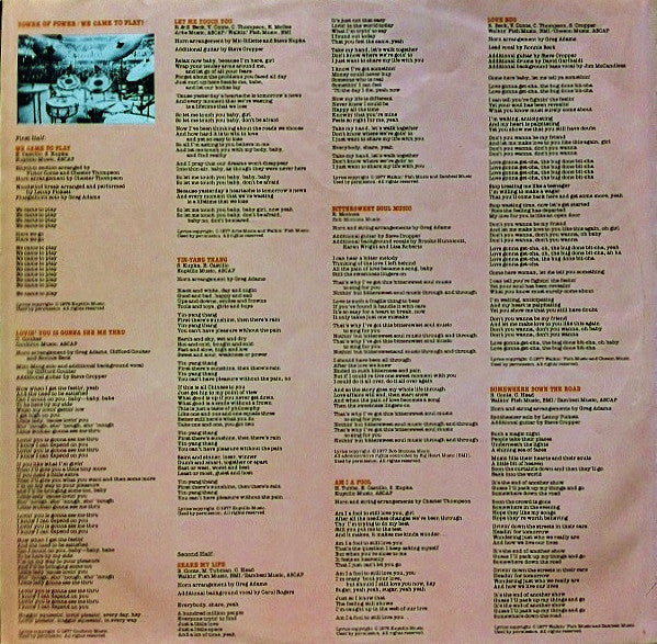 Tower Of Power ~ We Came To Play (Vinyl) - Djungel & Jazz