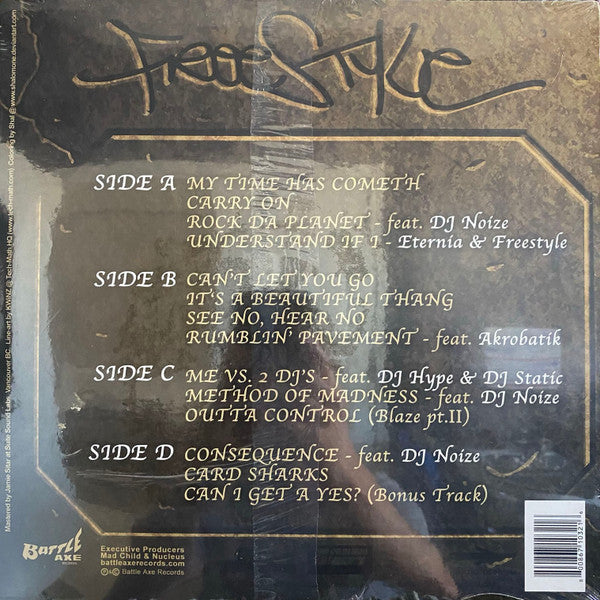 Freestyle (4) : Etched In Stone (2xLP)