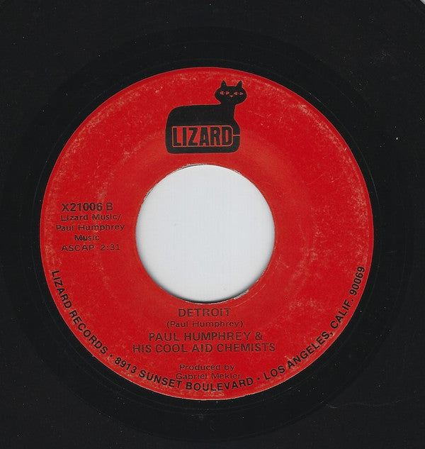 Paul Humphrey & His Cool Aid Chemists : Cool Aid (7")
