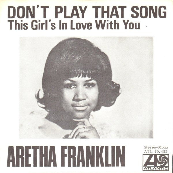 Aretha Franklin ~ Don't Play That Song (Vinyl) - Djungel & Jazz