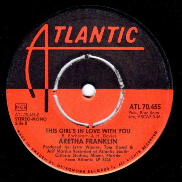 Aretha Franklin ~ Don't Play That Song (Vinyl) - Djungel & Jazz