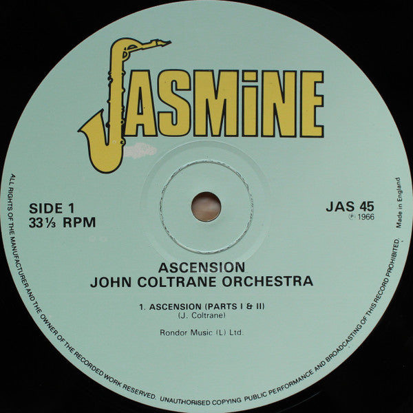 John Coltrane : Ascension (LP, Album, RE)