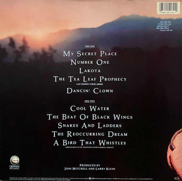 Joni Mitchell ~ Chalk Mark In A Rain Storm (Vinyl) - Djungel & Jazz