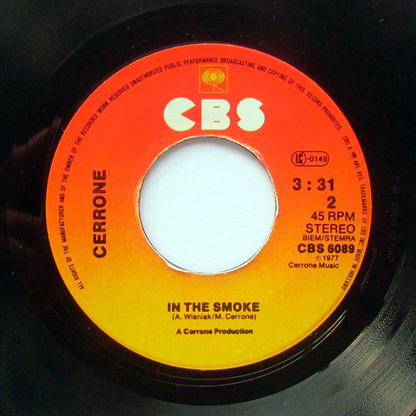 Cerrone ~ Supernature / In The Smoke (Vinyl) - Djungel & Jazz