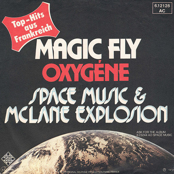 Space Music & McLane Explosion ~ Magic Fly / Oxygène (Vinyl) - Djungel & Jazz