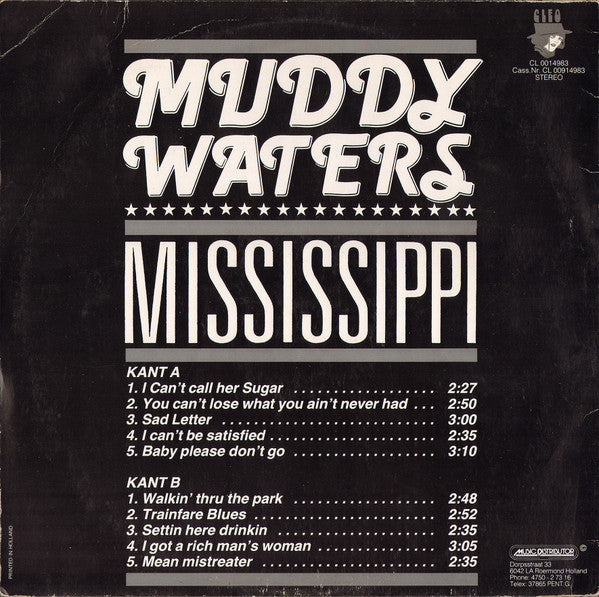 Muddy Waters : Mississippi (LP, Comp, Red)