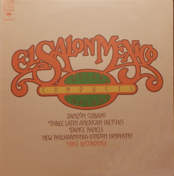 Copland, New Philharmonia / London Symphony ~ Copland Conducts Copland El Salon Mexico / Danzón Cubano / Three Latin American Sketches / Dance Panels) (Vinyl) - Djungel & Jazz