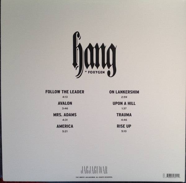 Foxygen ~ Hang (Vinyl) - Djungel & Jazz