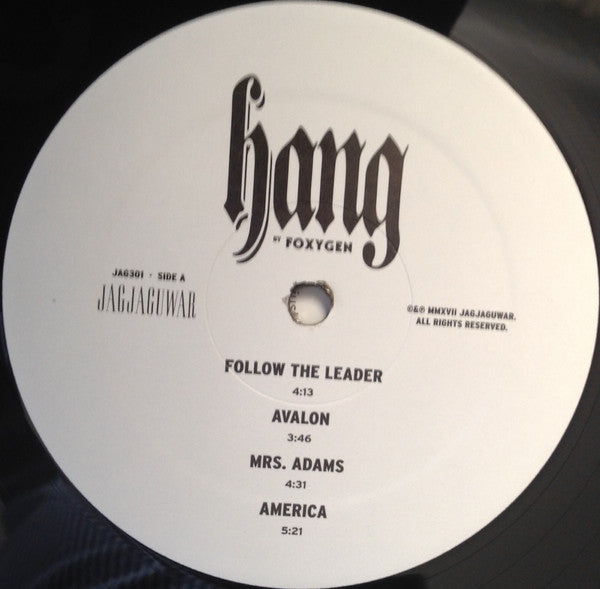 Foxygen ~ Hang (Vinyl) - Djungel & Jazz