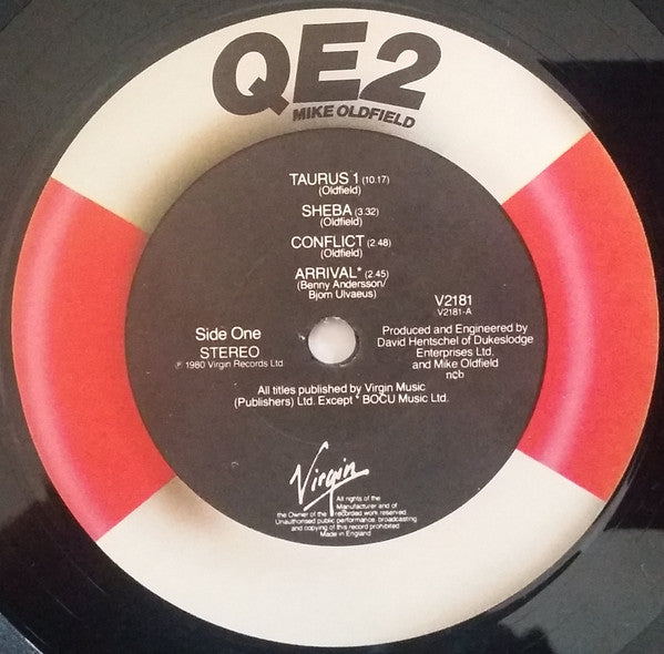 Mike Oldfield ~ QE2 (Vinyl) - Djungel & Jazz