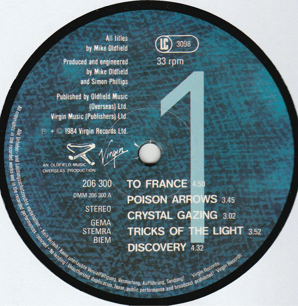 Mike Oldfield ~ Discovery (Vinyl) - Djungel & Jazz