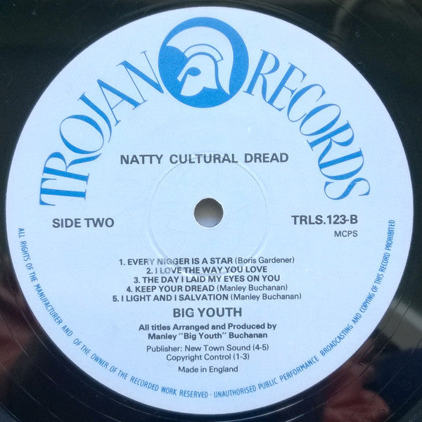 Big Youth : Natty Cultural Dread (LP, RE)