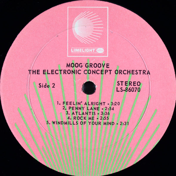 Electronic Concept Orchestra : Moog Groove (LP, Album)