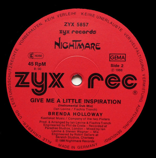 Brenda Holloway ~ Give Me A Little Inspiration (Vinyl) - Djungel & Jazz