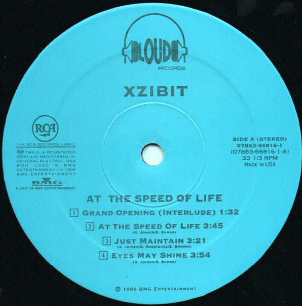 Xzibit ~ At The Speed Of Life (Vinyl) - Djungel & Jazz