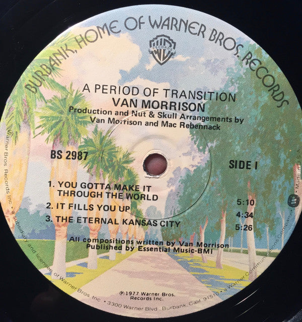 Van Morrison ~ A Period Of Transition (Vinyl) - Djungel & Jazz