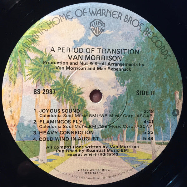 Van Morrison ~ A Period Of Transition (Vinyl) - Djungel & Jazz