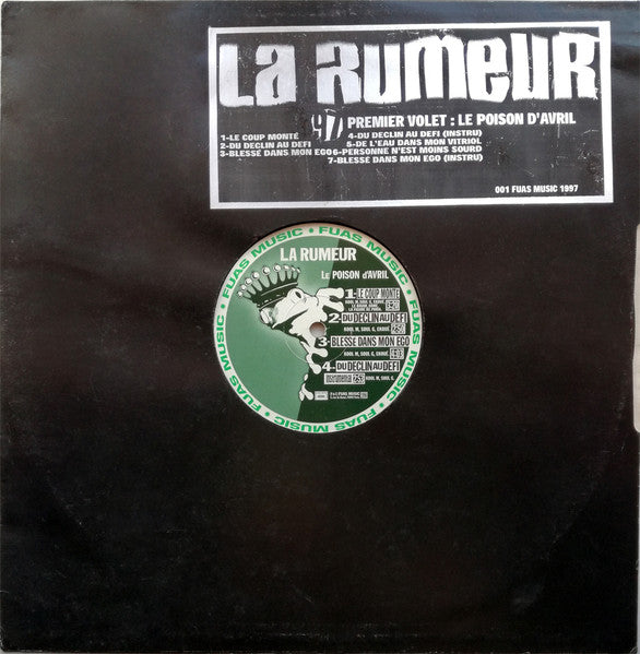 La Rumeur ~ Premier Volet : Le Poison D'Avril (Vinyl) - Djungel & Jazz