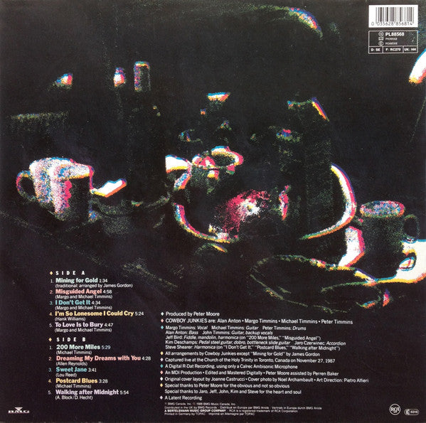 Cowboy Junkies ~ The Trinity Session (Vinyl) - Djungel & Jazz