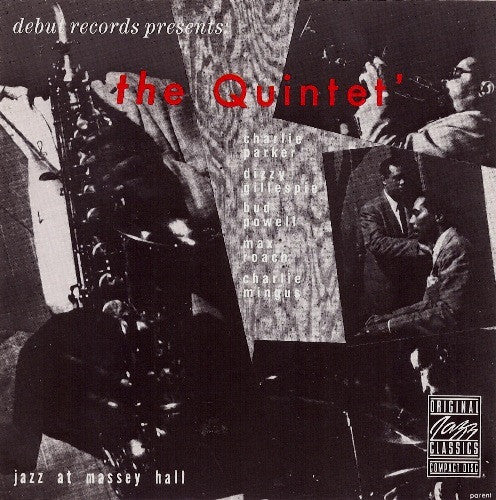 The Quintet ~ Jazz At Massey Hall (Vinyl) - Djungel & Jazz