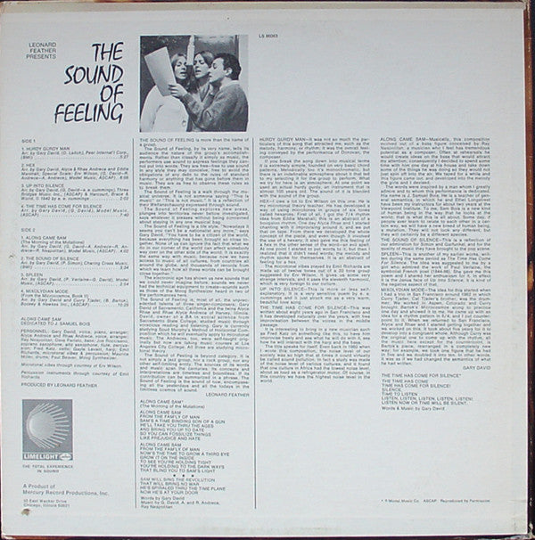 The Sound Of Feeling ~ Spleen (Vinyl) - Djungel & Jazz