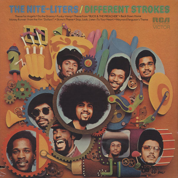 The Nite-Liters ~ Different Strokes (Vinyl) - Djungel & Jazz